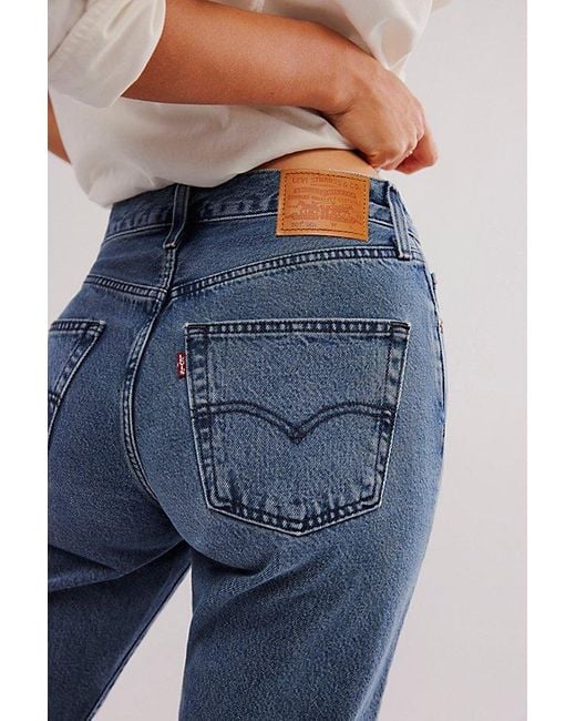 Free People Blue Levi's 90's 501 Jeans