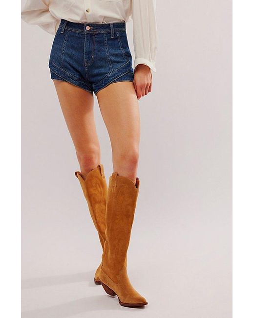 Jeffrey Campbell Brown Finn Tall Western Boots