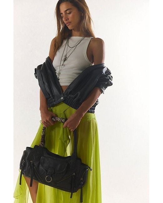 Free People Black Sabo East West Bag