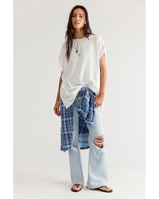 Free People Black We The Free Atlas Muscle Tunic
