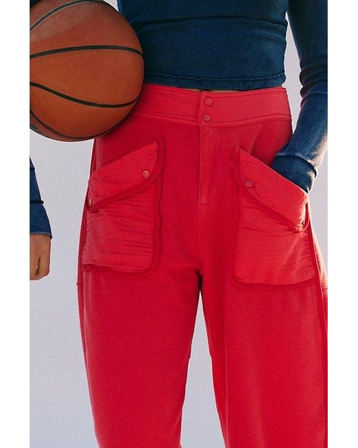 Fp Movement Red Timko Pants