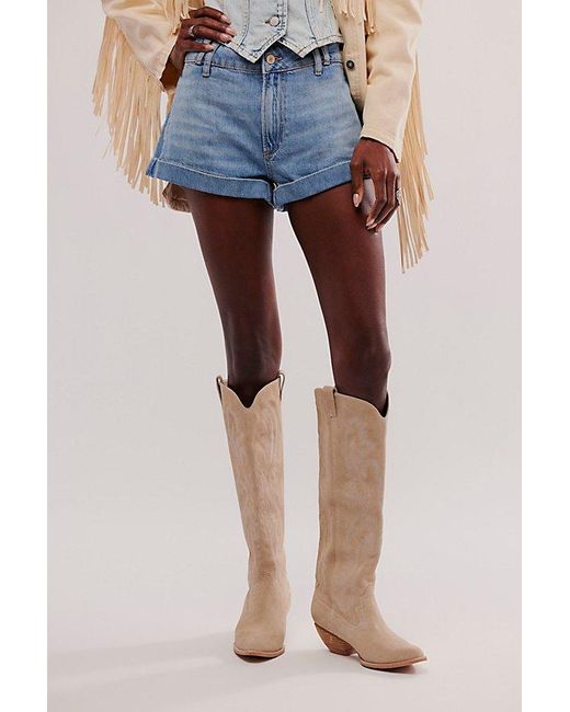 Jeffrey Campbell Blue Finn Tall Western Boots