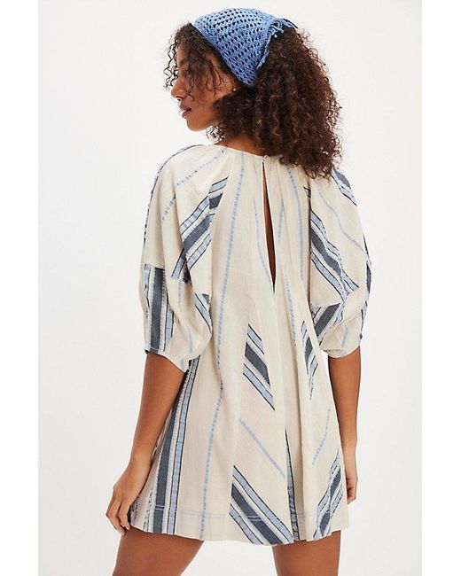 Free People White Bop Around Playsuit