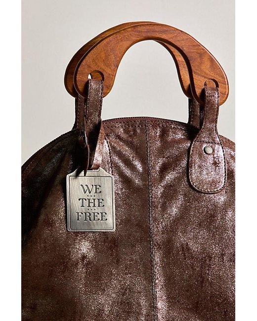 Free People Blue We The Free Pyrite Willow Tote