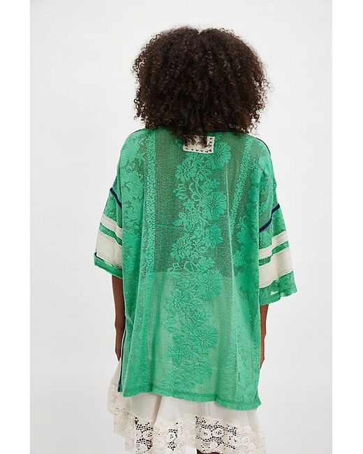 Free People Green Best Match Tee