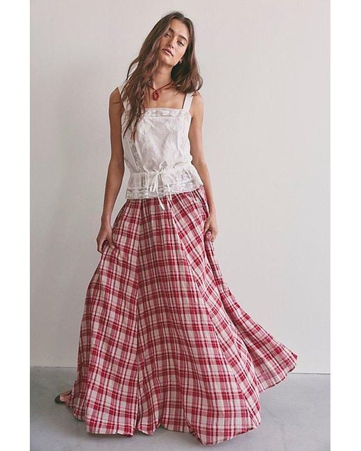 Free People Multicolor Ives Maxi Skirt