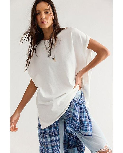 Free People Black We The Free Atlas Muscle Tunic