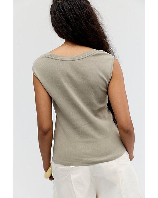 Free People Brown Ballad Reversible Tank Top
