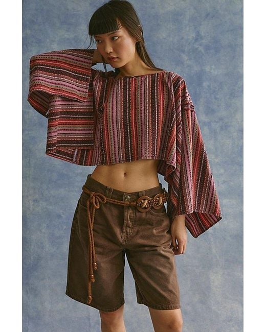 Free People Black Beach Break Poncho