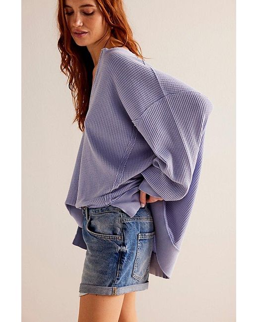 Free People Purple We The Free Buttercup Thermal