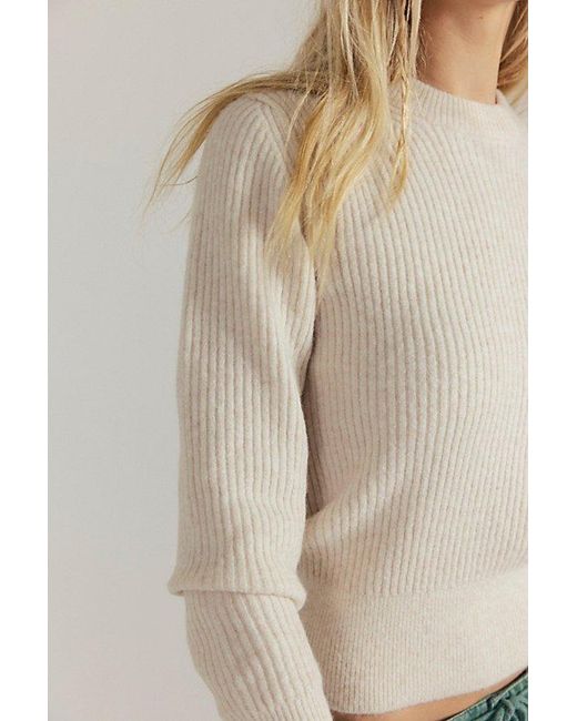 Free People Natural Ever After Knit Pullover