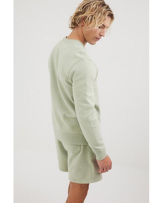 Bench Green Colin Eco-Fleece Crew Neck Sweatshirt