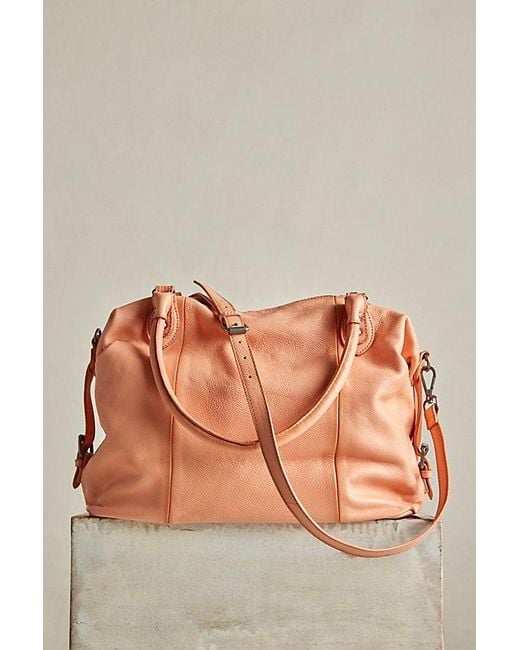Free People Brown Emerson Tote Bag