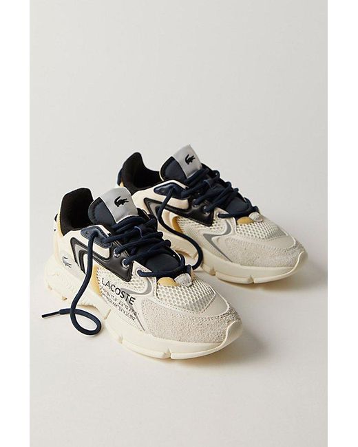 Lacoste White L003 Neo 124 Sneakers