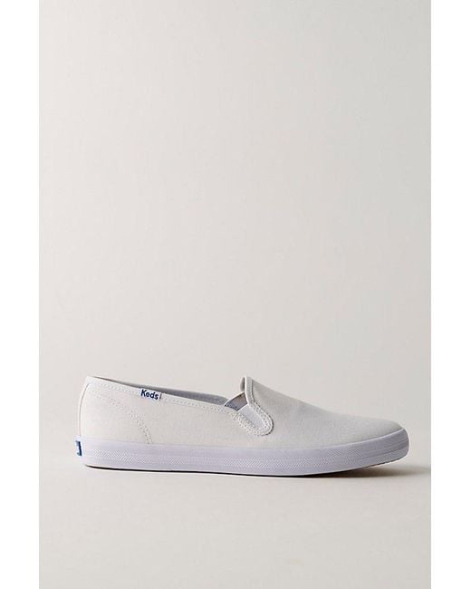 Keds Blue Champion Canvas Slip-Ons