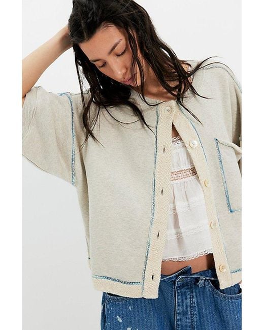 Free People Green Matilda Sweatshirt