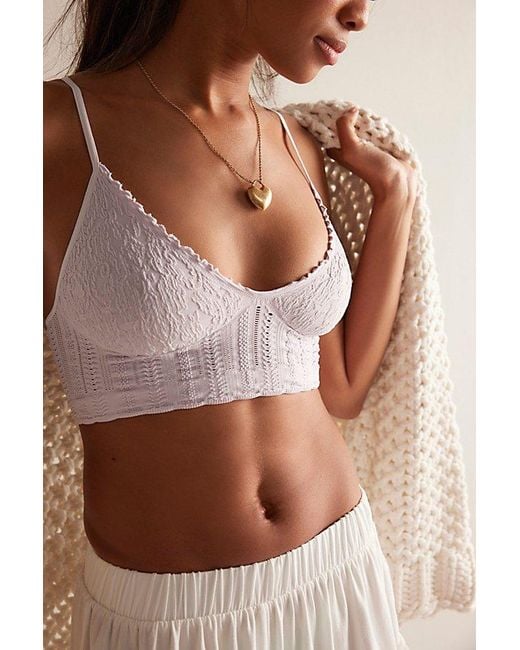 Intimately By Free People Brown Heirloom Seamless Bralette By