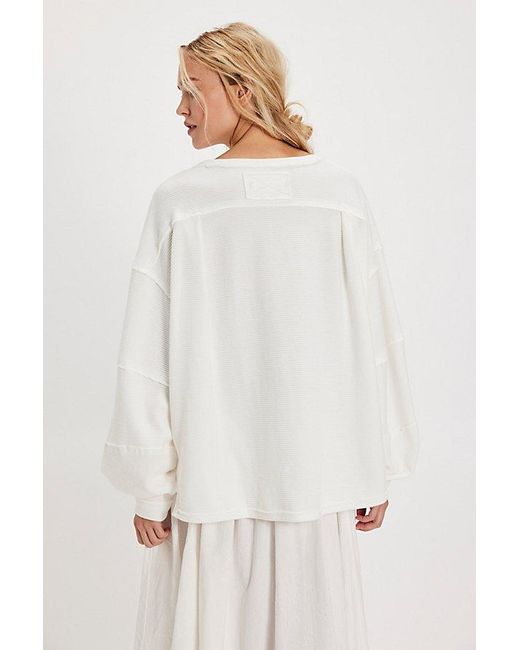 Free People Natural Total Eclipse Tee