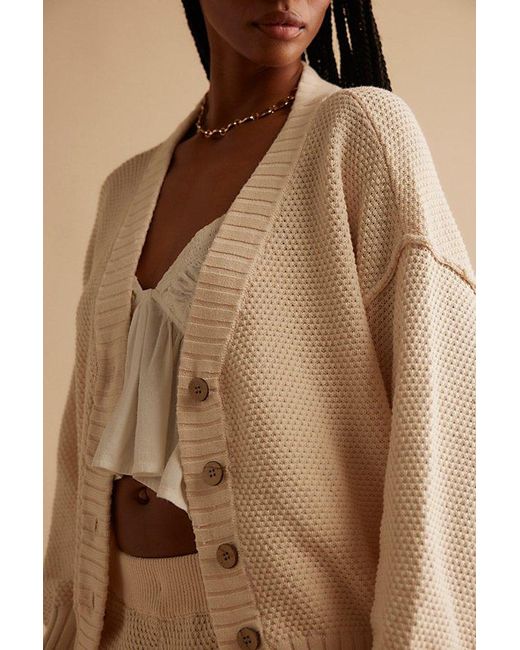 free-est Natural Hailee Cardi Co-ord