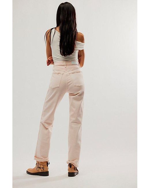 Re/done Multicolor 90'S High-Rise Loose Jeans
