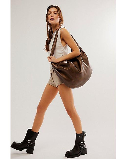 Jeffrey Campbell Lights Out Moto Boots in Black Lyst