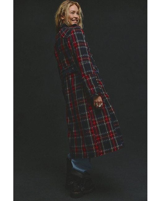 Free People Blue Ace Of Swords Duster Jacket