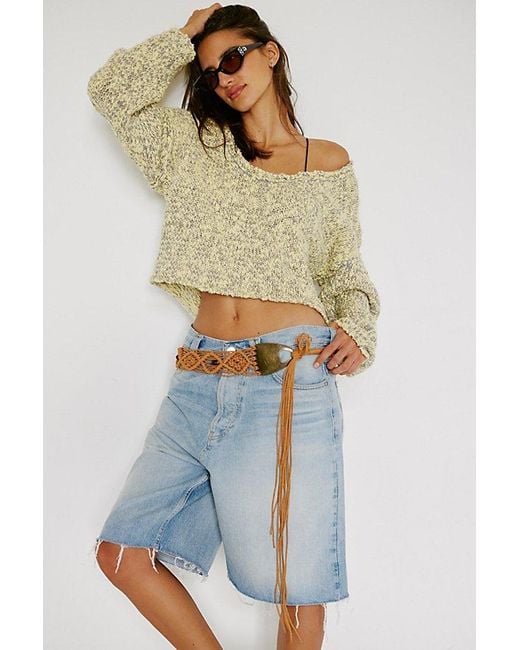 Free People Natural Firefly Pullover