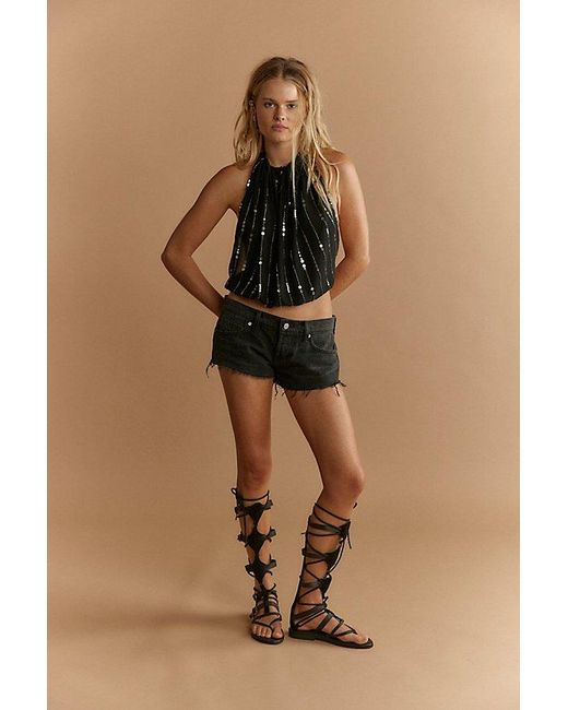 Free People Natural Zinnia Halter Top