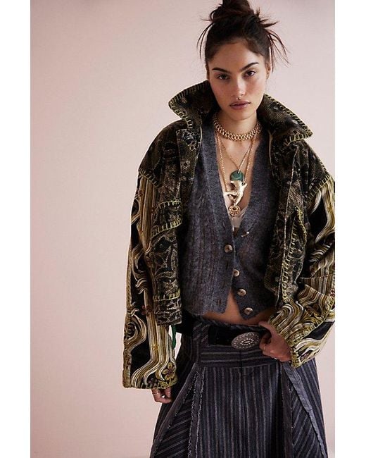 Free People Multicolor Giving Joy Jacket