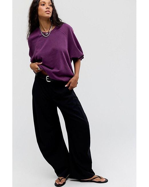 Free People Purple Better On Sweatshirt