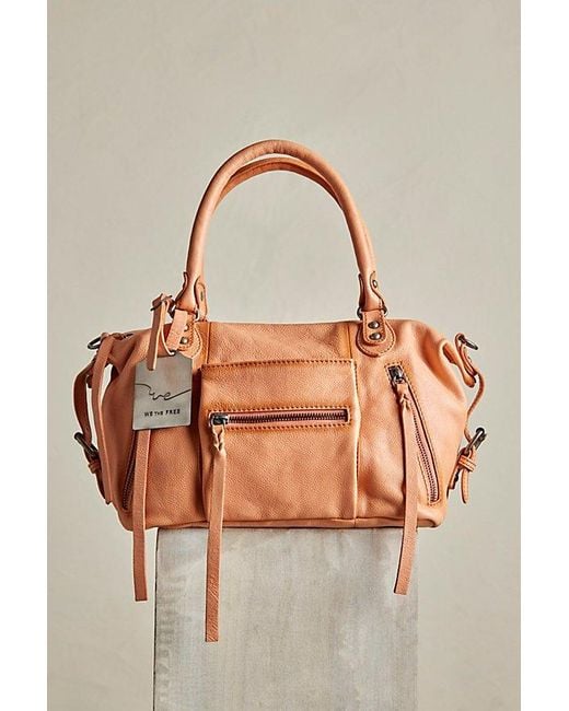 Free People Orange Baby Emerson Tote Bag