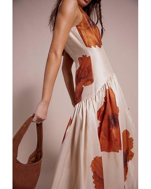 sachin and babi light blue dress Hutch The Ridge Dress in Brown