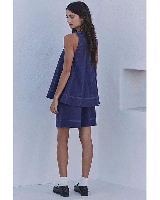 Free People Blue Strada Set