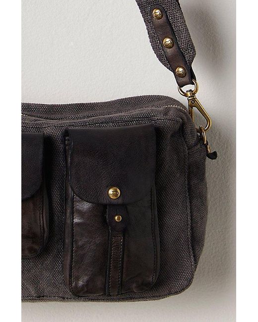 Campomaggi Black Mansoa Crossbody
