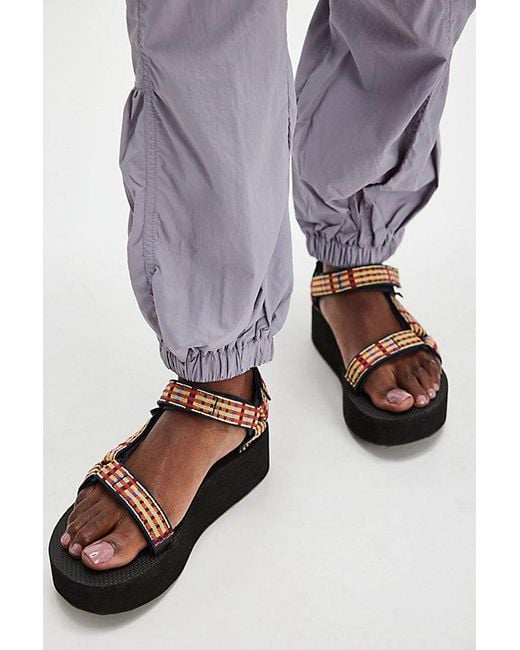 Teva Multicolor Flatform Universal Sandals