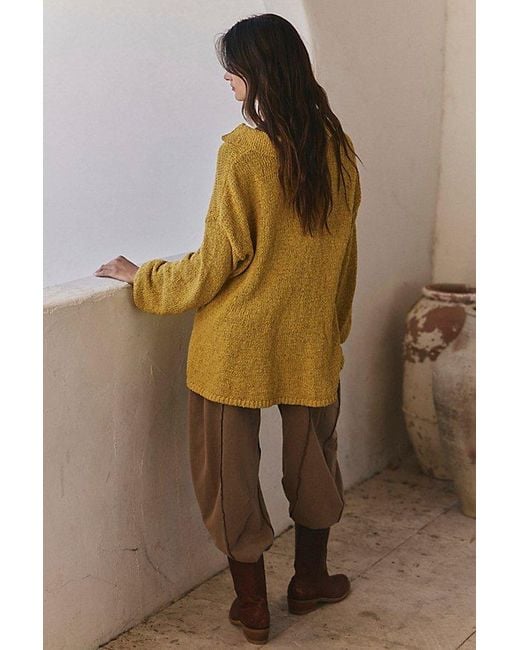 Free People Brown Ren Sweater Pullover