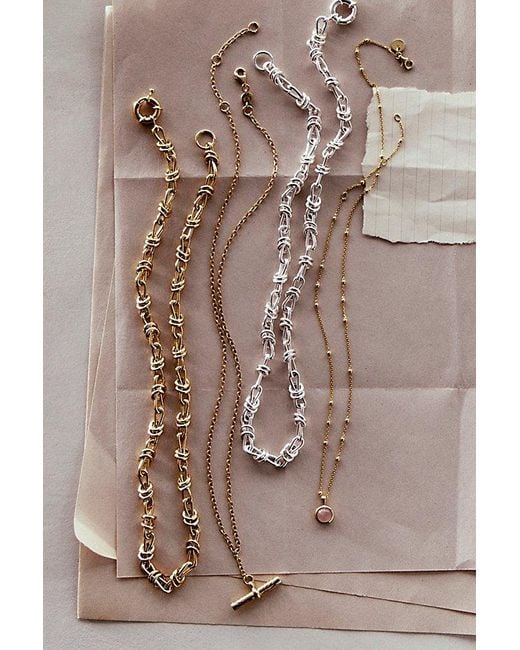 Daisy London Metallic Polly Necklace