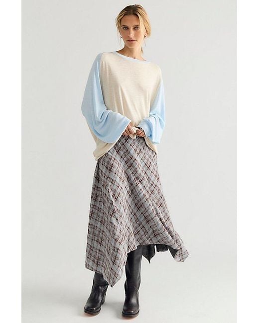 Saemdi Multicolor Ava Midi Skirt