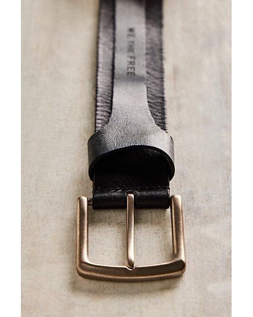Free People Blue Colt Leather Belt