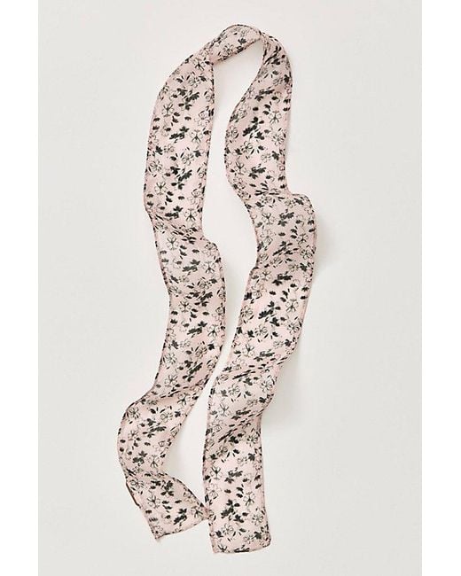 Free People Black Vessa Pony Scarf