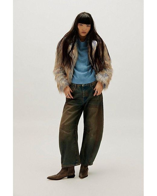 Free People Blue Solid Twilight Cashmere Turtleneck Sweater