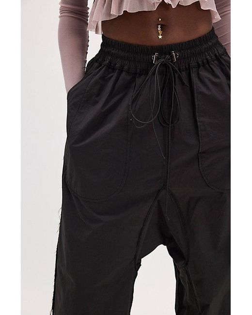 Asparagus Blue Inside Out Jogger Pants