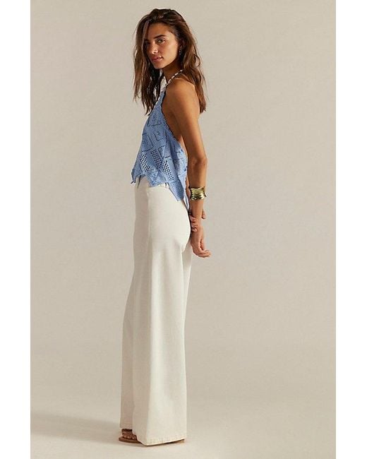 Free People Multicolor We The Free Libre Wide-Leg Jeans