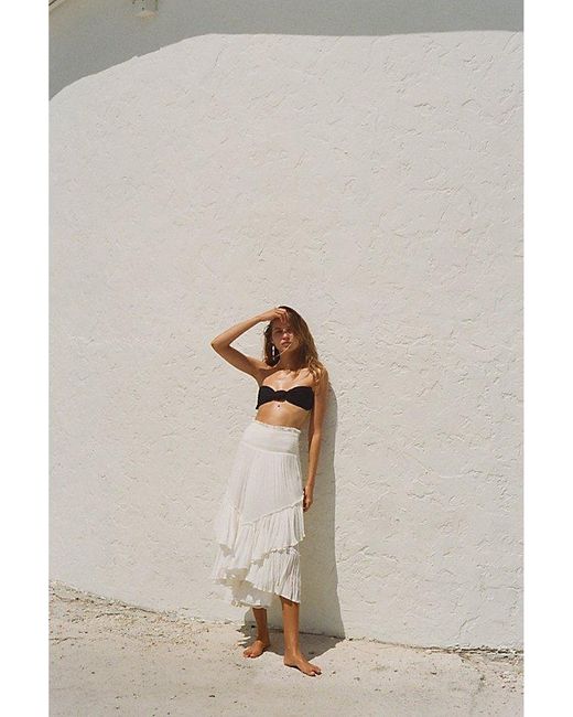 Free People White The Convertible Skirt