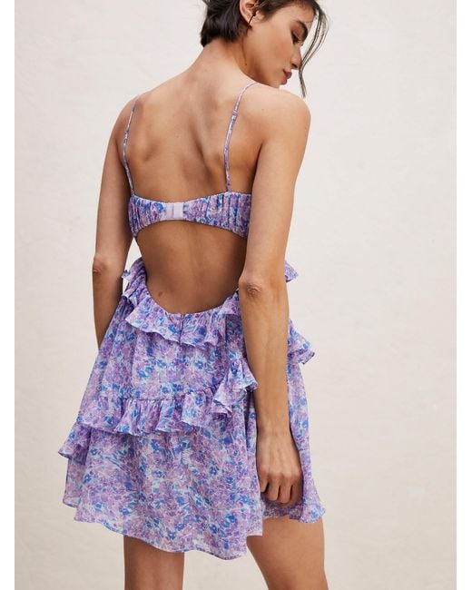 For love and shop lemons purple lace dress