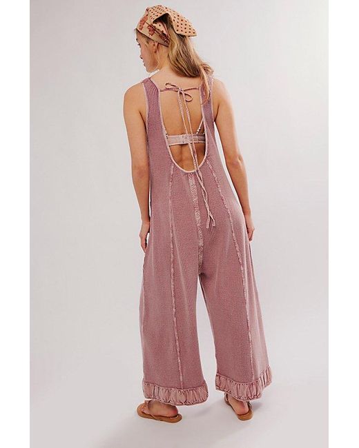 Free People Pink Fp One Callie One-Piece