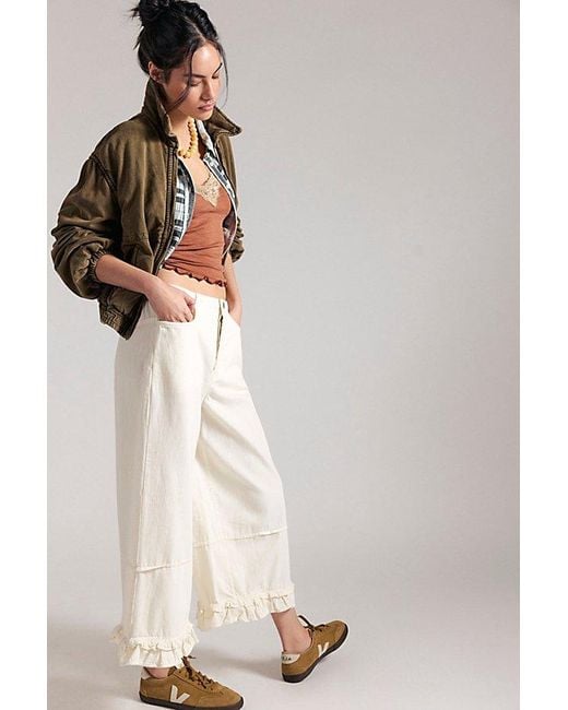 Free People Natural Love Me Not Bloomer Jeans