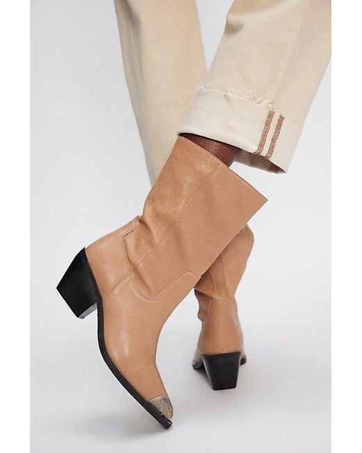 Free People Blue Faster Horses Filigree Boots