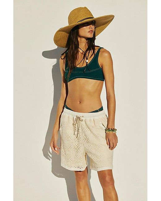 Agua Bendita Multicolor Maury Shorts At Free People In Gres, Size: Medium