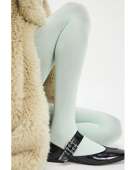 Swedish Stockings Green Olivia Tights By